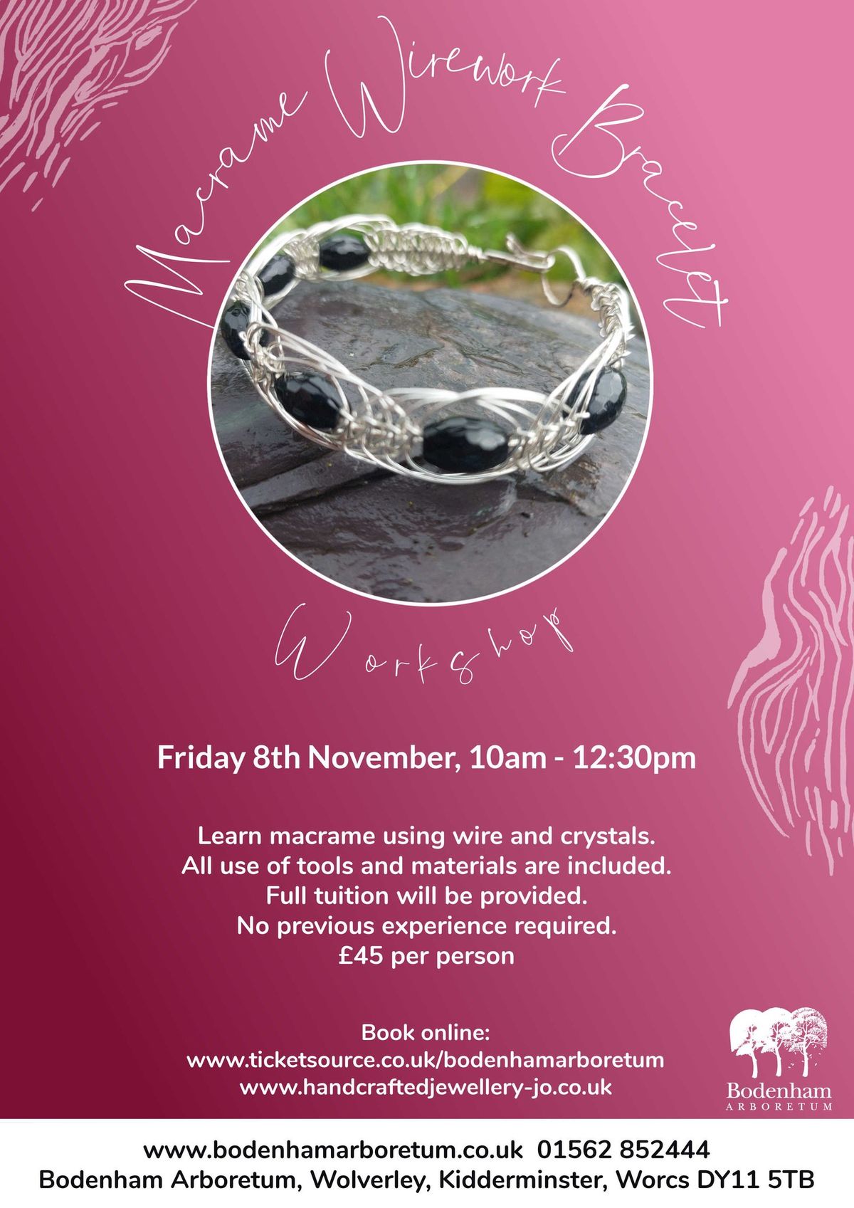 Macrame Wirework Bracelet Workshop