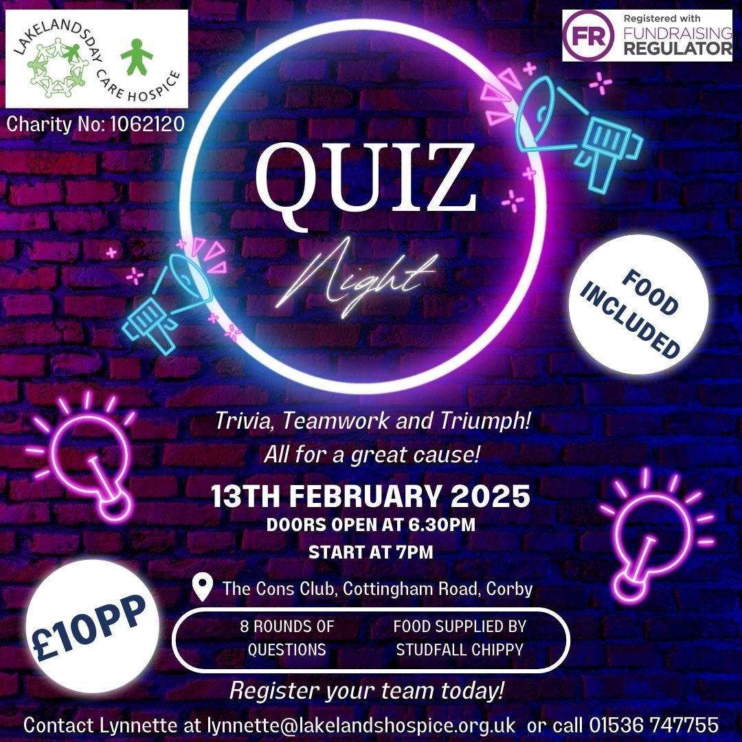 Lakelands Quiz Night