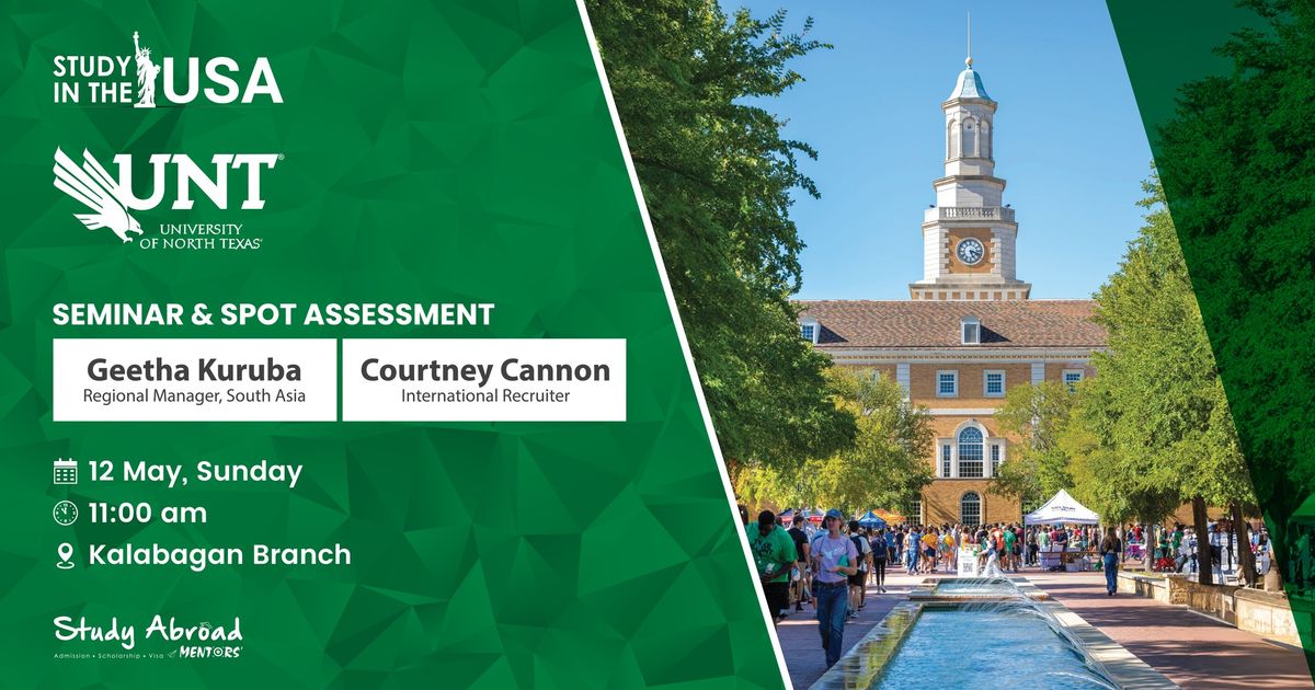 Seminar and Spot Assessment: The University of North Texas