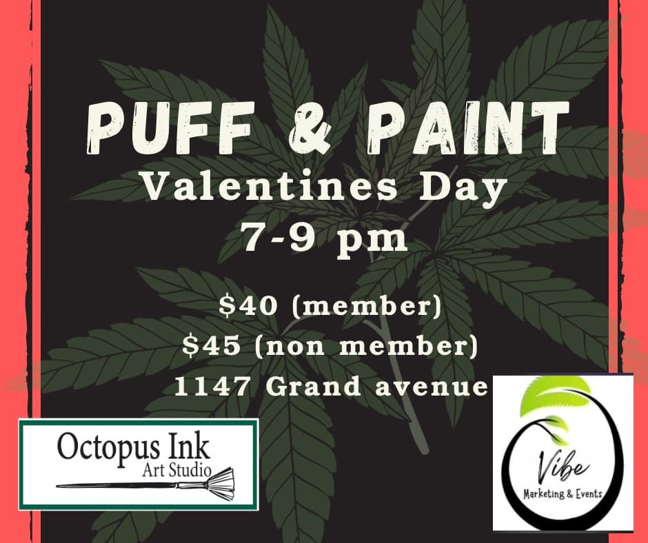 Valentine's Day Puff & Paint