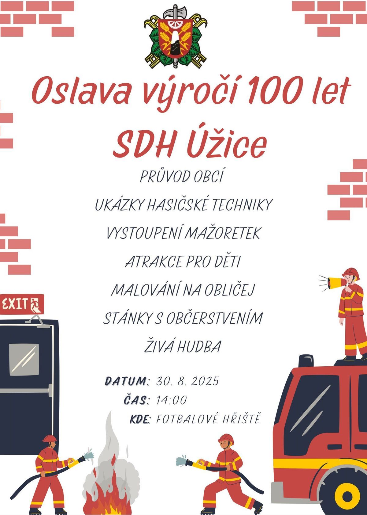 Oslava v\u00fdro\u010d\u00ed 100 let SDH \u00da\u017eice 