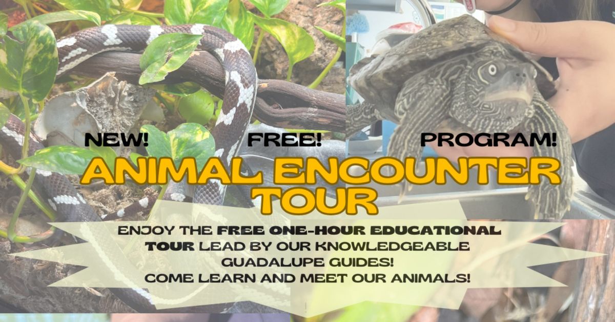 Animal Encounter Tour at the Guadalupe River Park