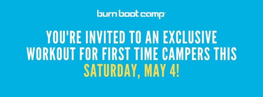 Free Saturday for First Time Campers!