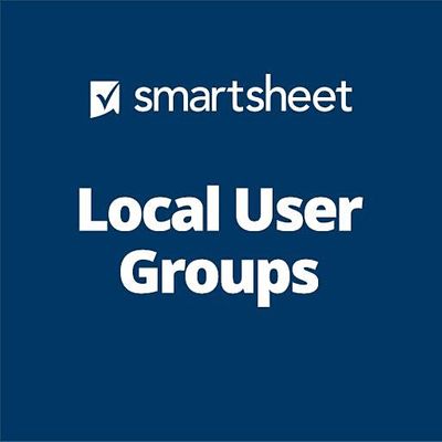 Smartsheet User Groups