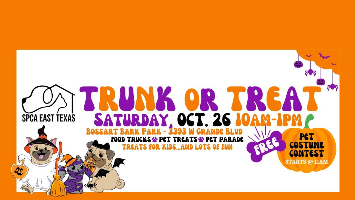 SPCA East Texas TRUNK OR TREAT