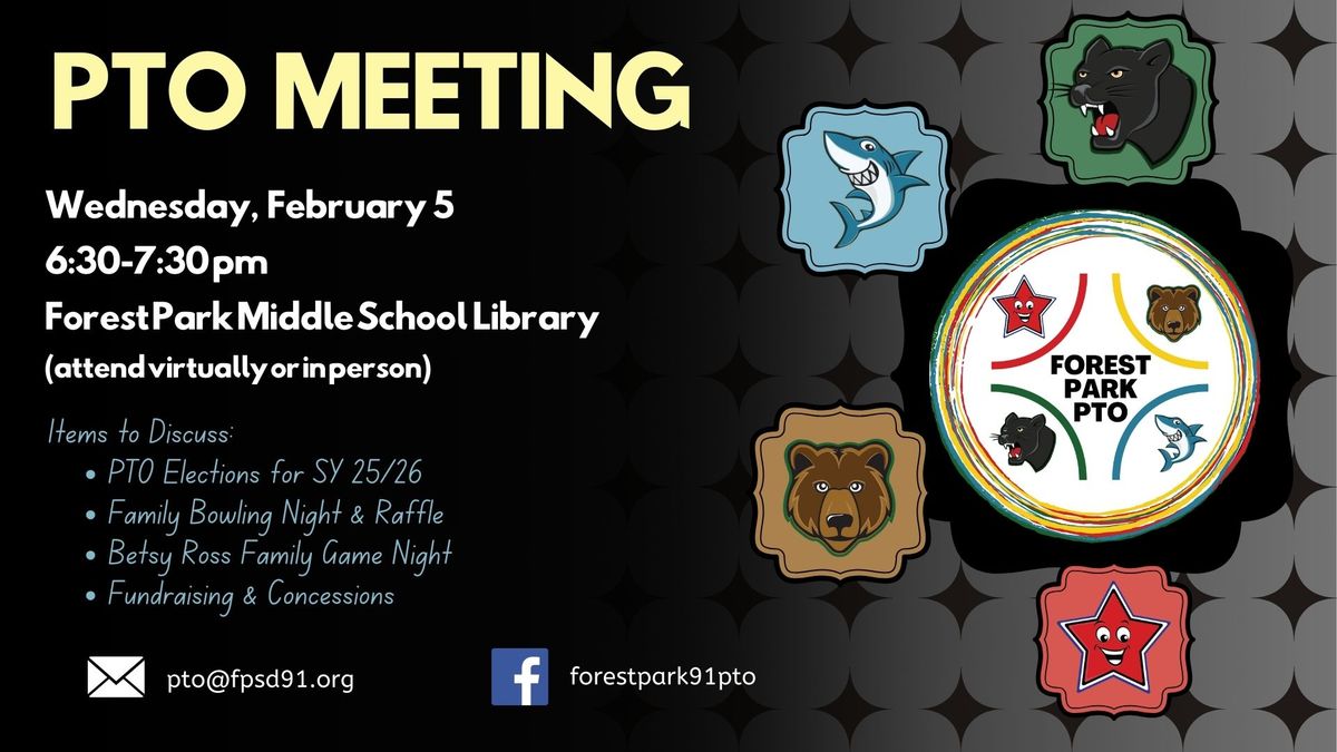 February Monthly PTO Meeting