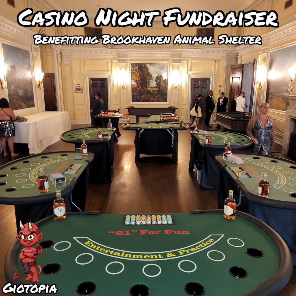 Casino Night Fundraiser Benefitting Brookhaven Animal Shelter