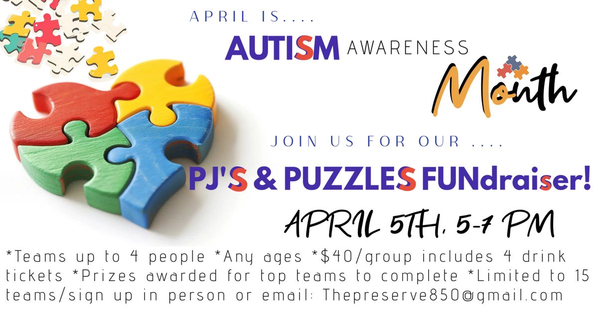 PJ's & Puzzles for Autism