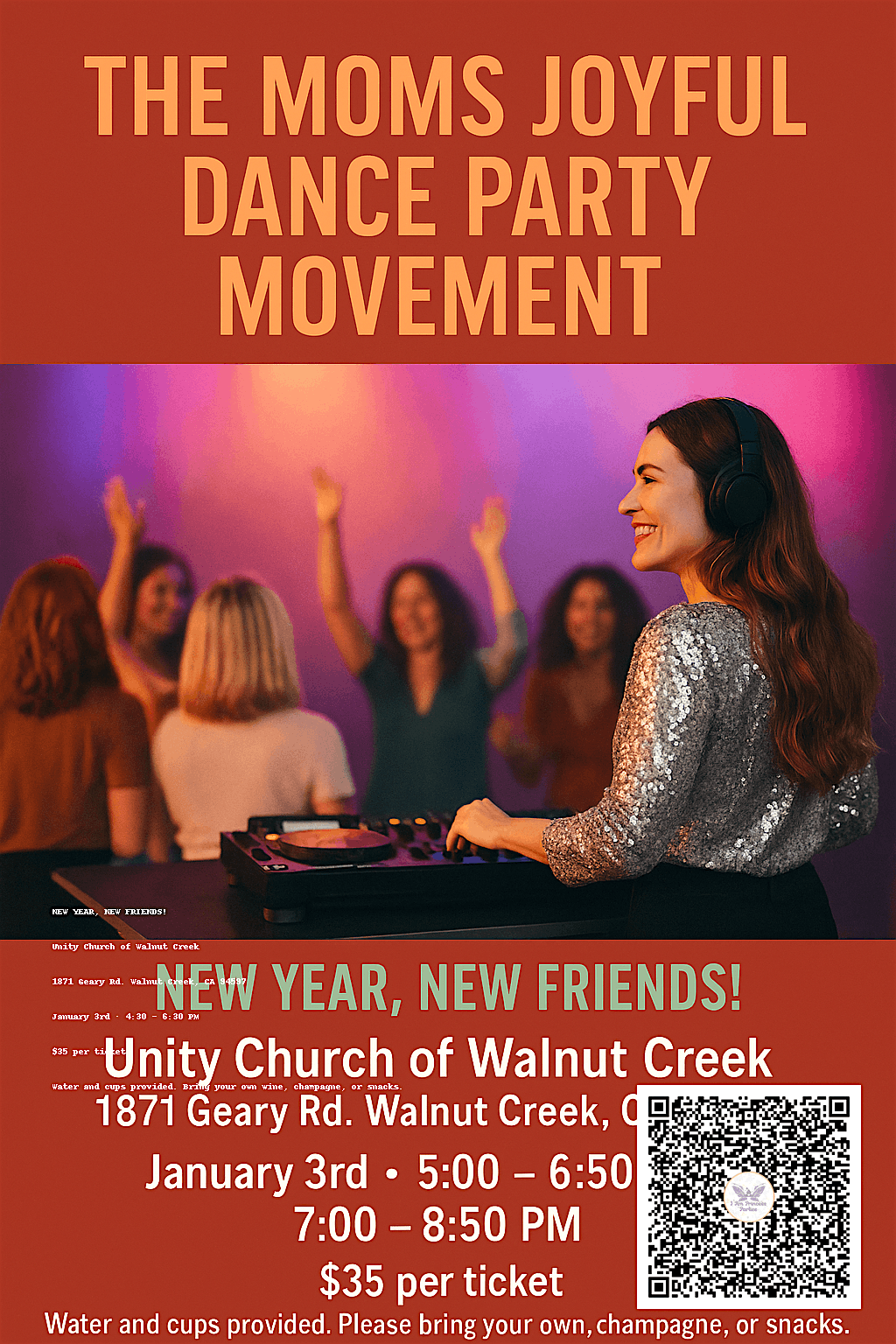 The Mom's Joyful Dance Party Movement