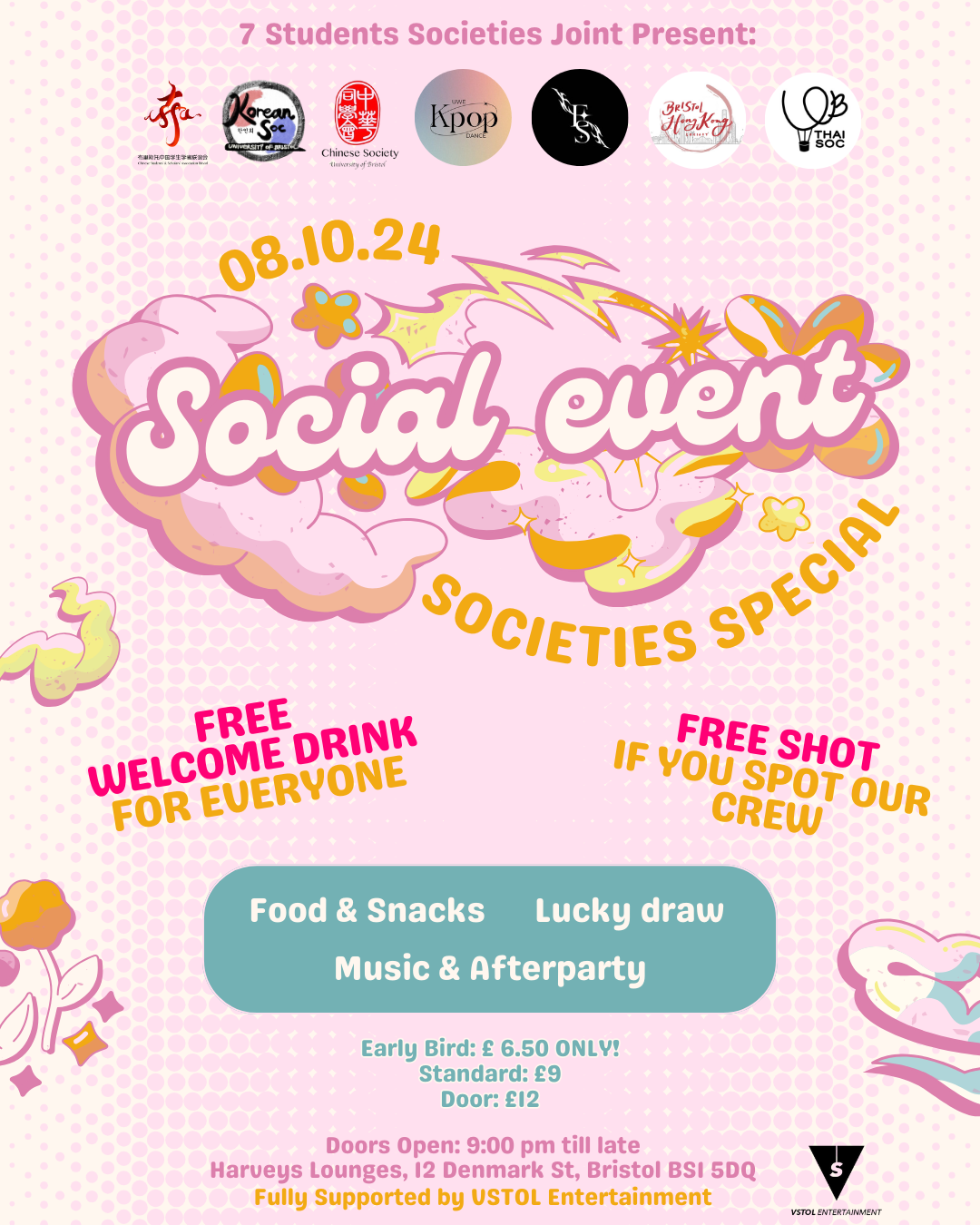 VSTOL's with 7 Societies Social Event 