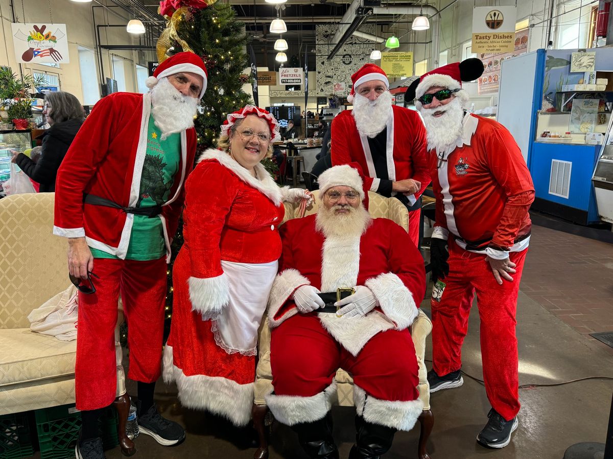 Post Santa Shuffle 5K brunch at the Broad Street Market 