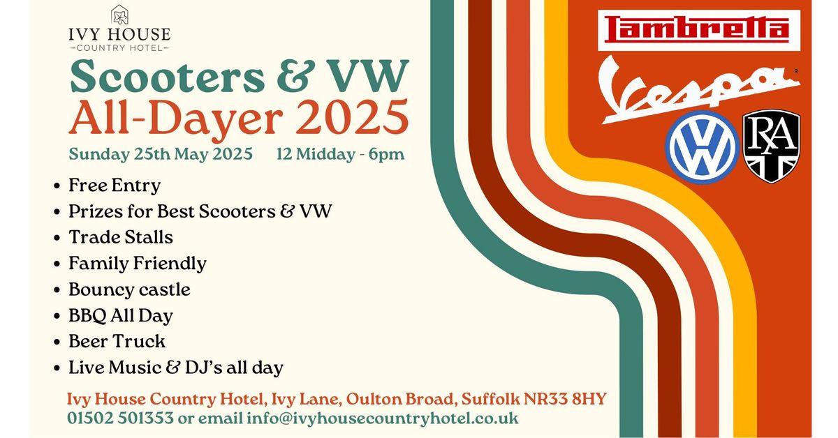 Scooters & VW 'All Dayer 2025\u2019