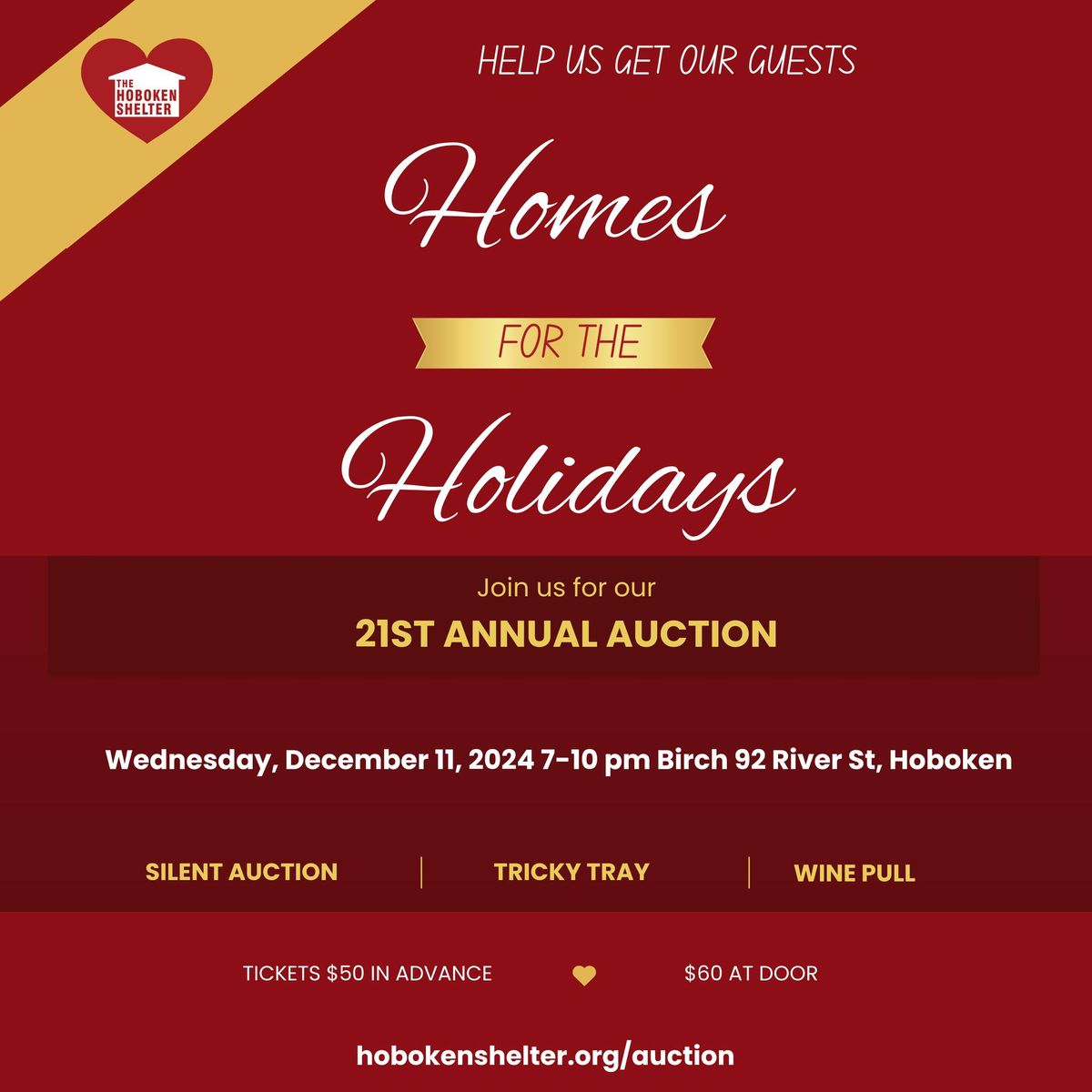 The Hoboken Shelter's Annual Auction