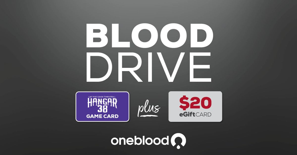 Hangar 38 Blood Drive \ud83c\udfaf\ud83d\udd79\ufe0f