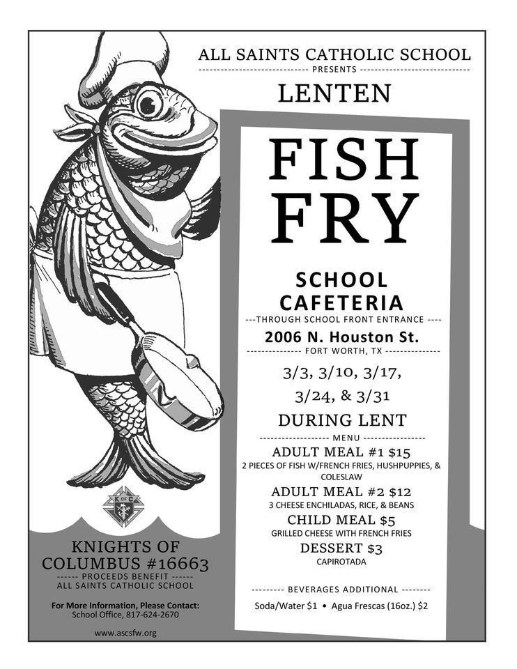 Lenten Fish Fry\/Pescado Frito para Cuaresma