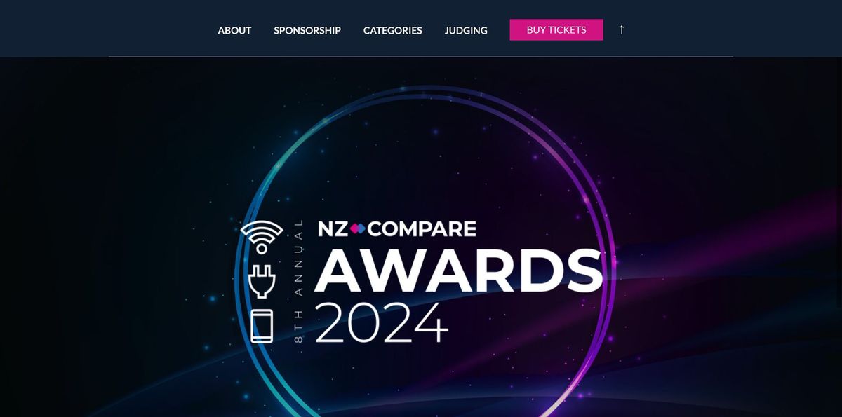 NZ Compare Awards 2024 - Celebrate the best of the New Zealand Broadband, Power & Mobile sectors