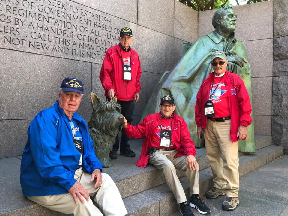 Honor Flight Bay Area Welcome Home-Flight #36 SFO