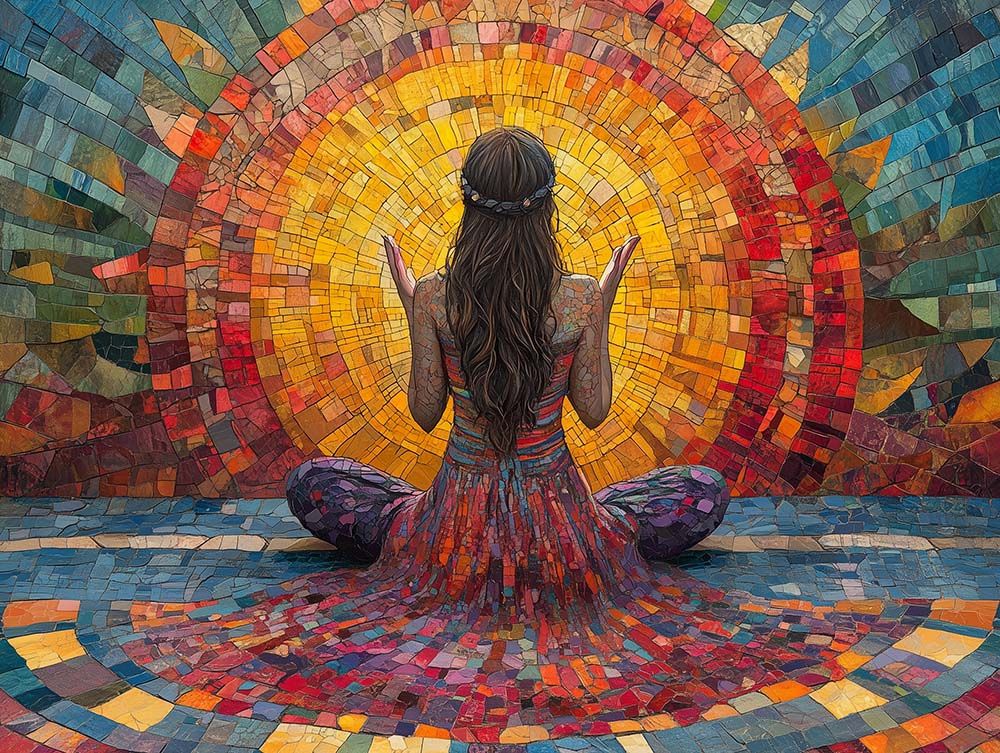 Mosaics & Meditation workshop - Saturday April 12th - 10am to 4.30 pm