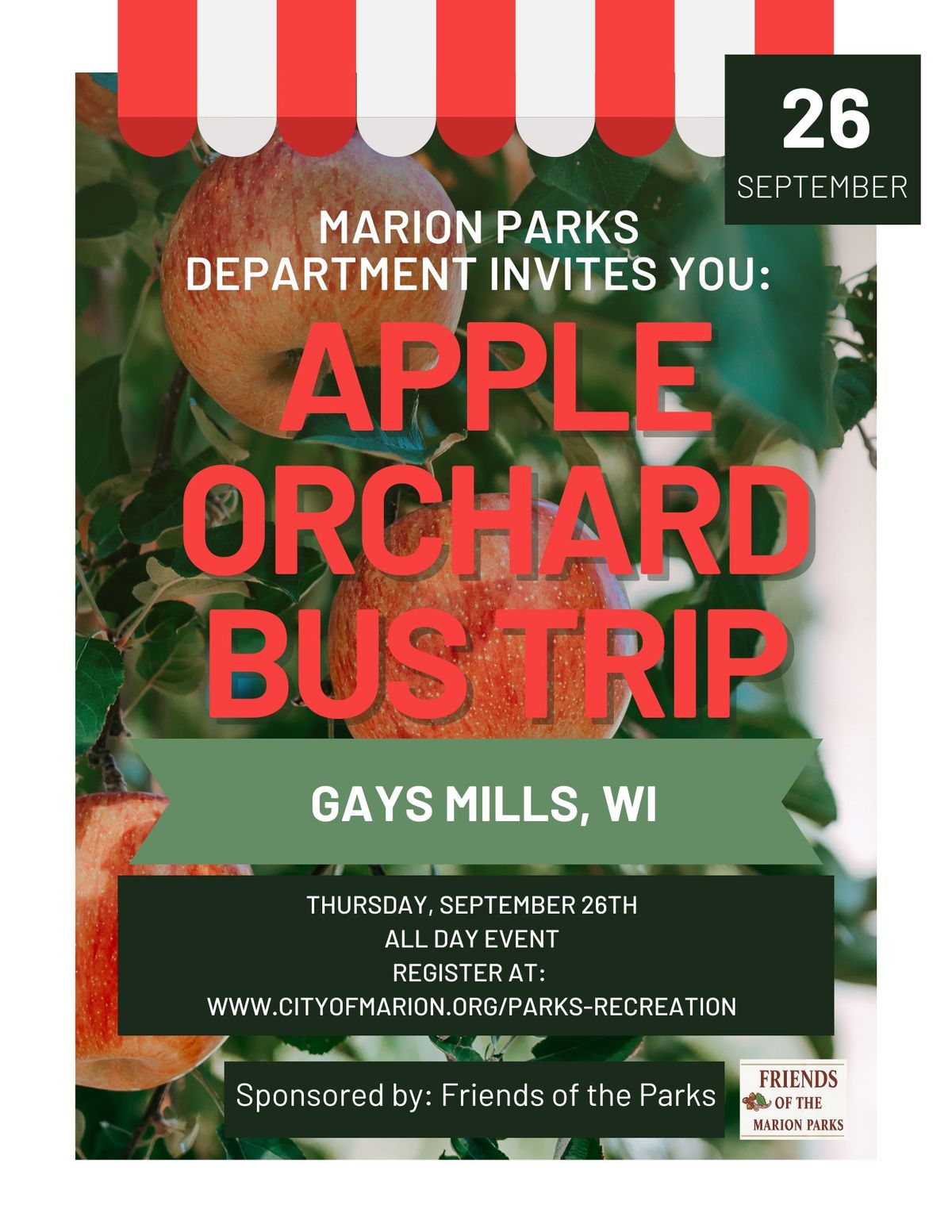 Gays Mills, WI Apple Orchard Bus Trip