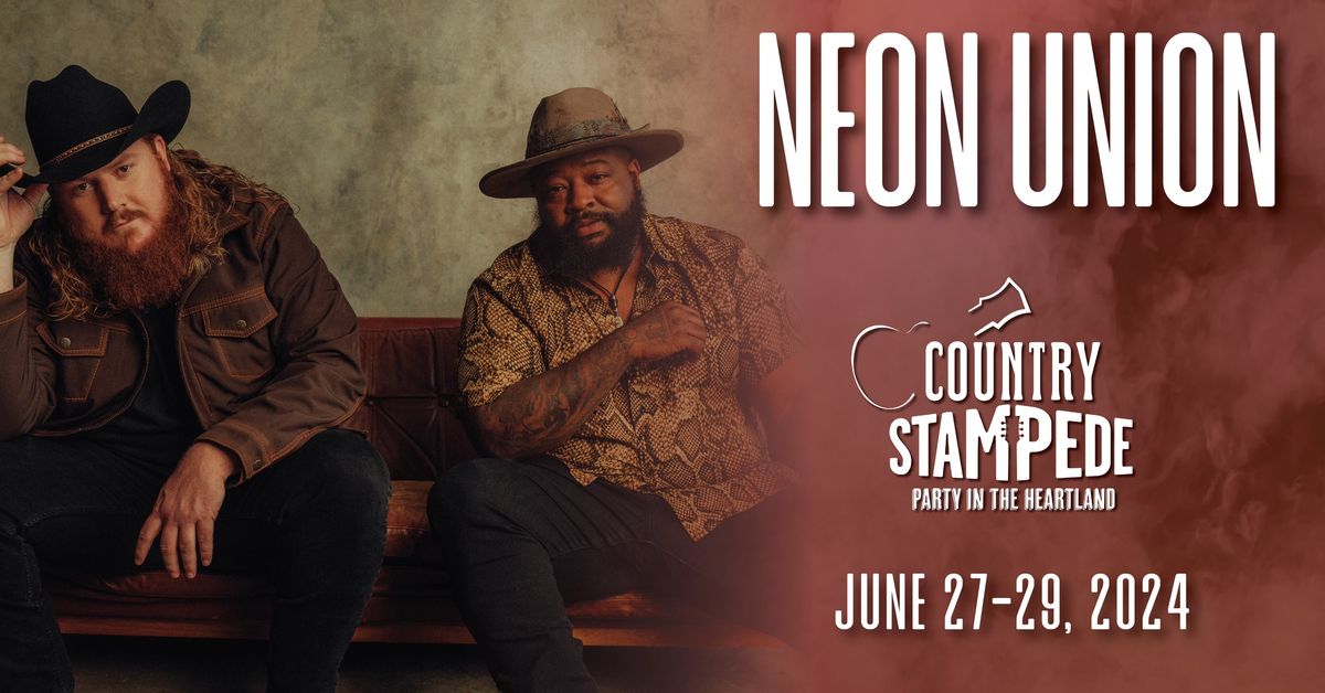 Neon Union at the 2024 Country Stampede