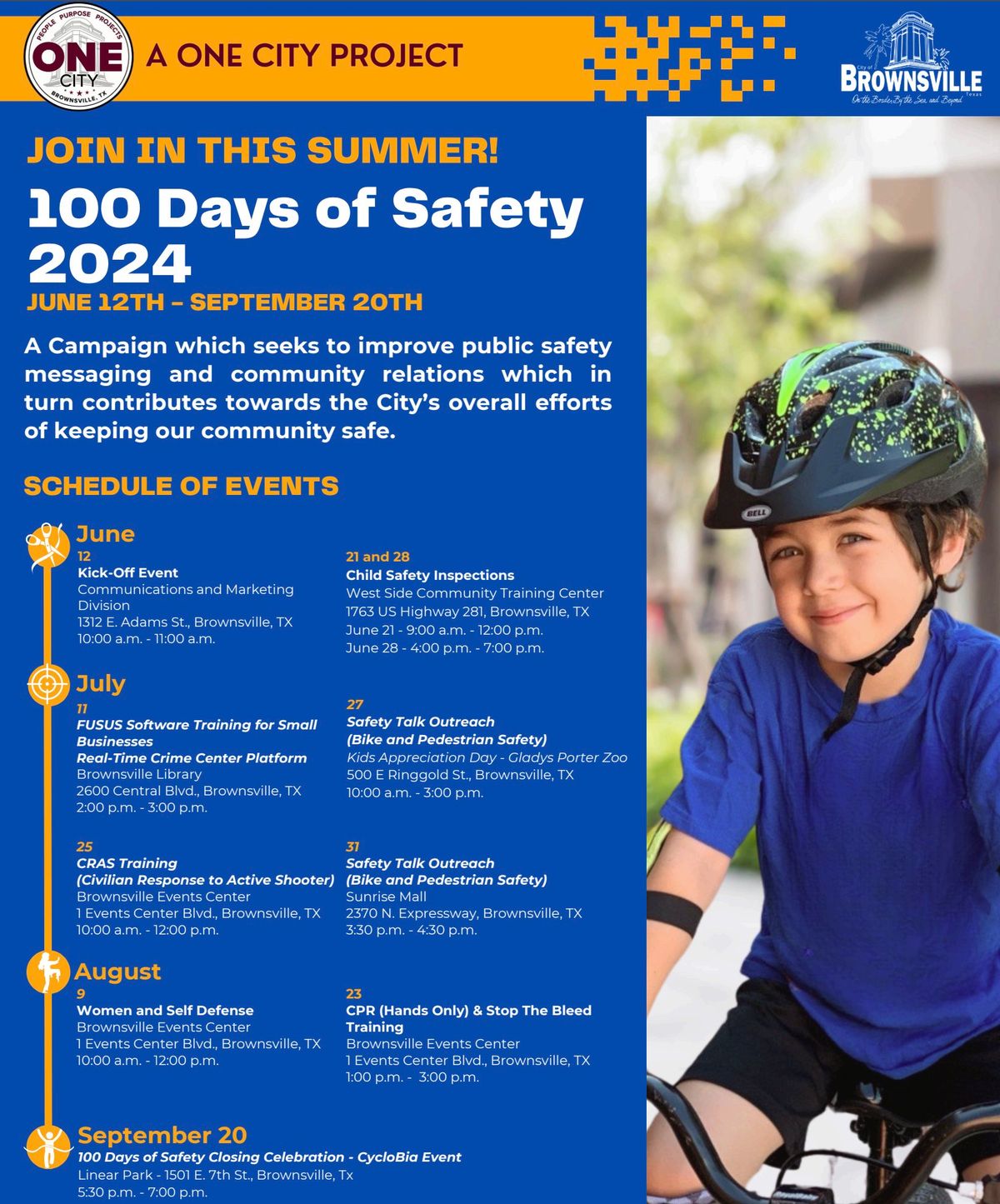 100 Days of Safety: Safety Talk Outreach