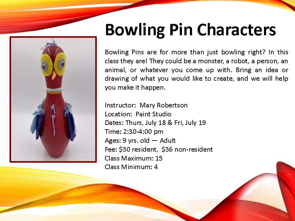 Bowling Pin Characters