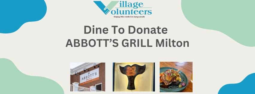 Dine to Donate - Abbott's Grill