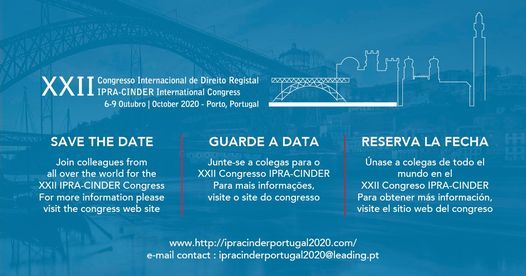 Congreso Internacional IPRA-CINDER Oporto