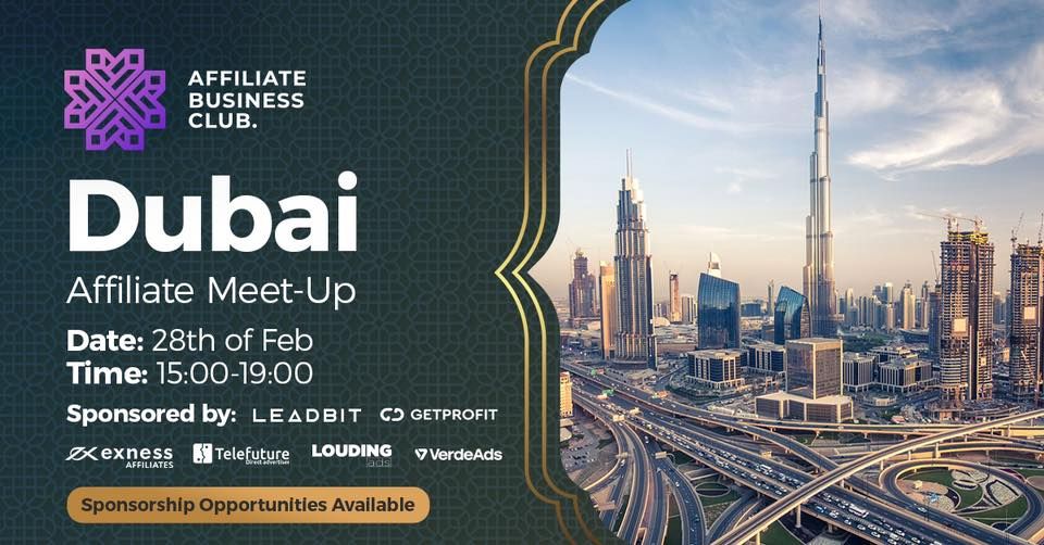Dubai Affiliate Meet-up