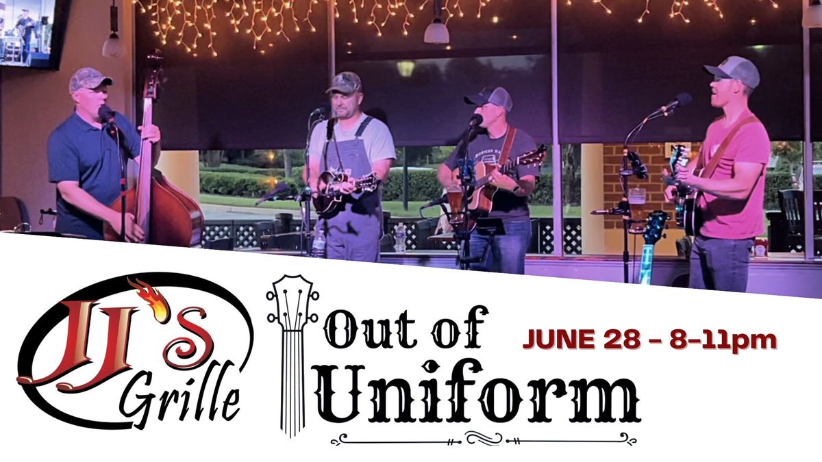 Out Of Uniform plays JJs Grille 