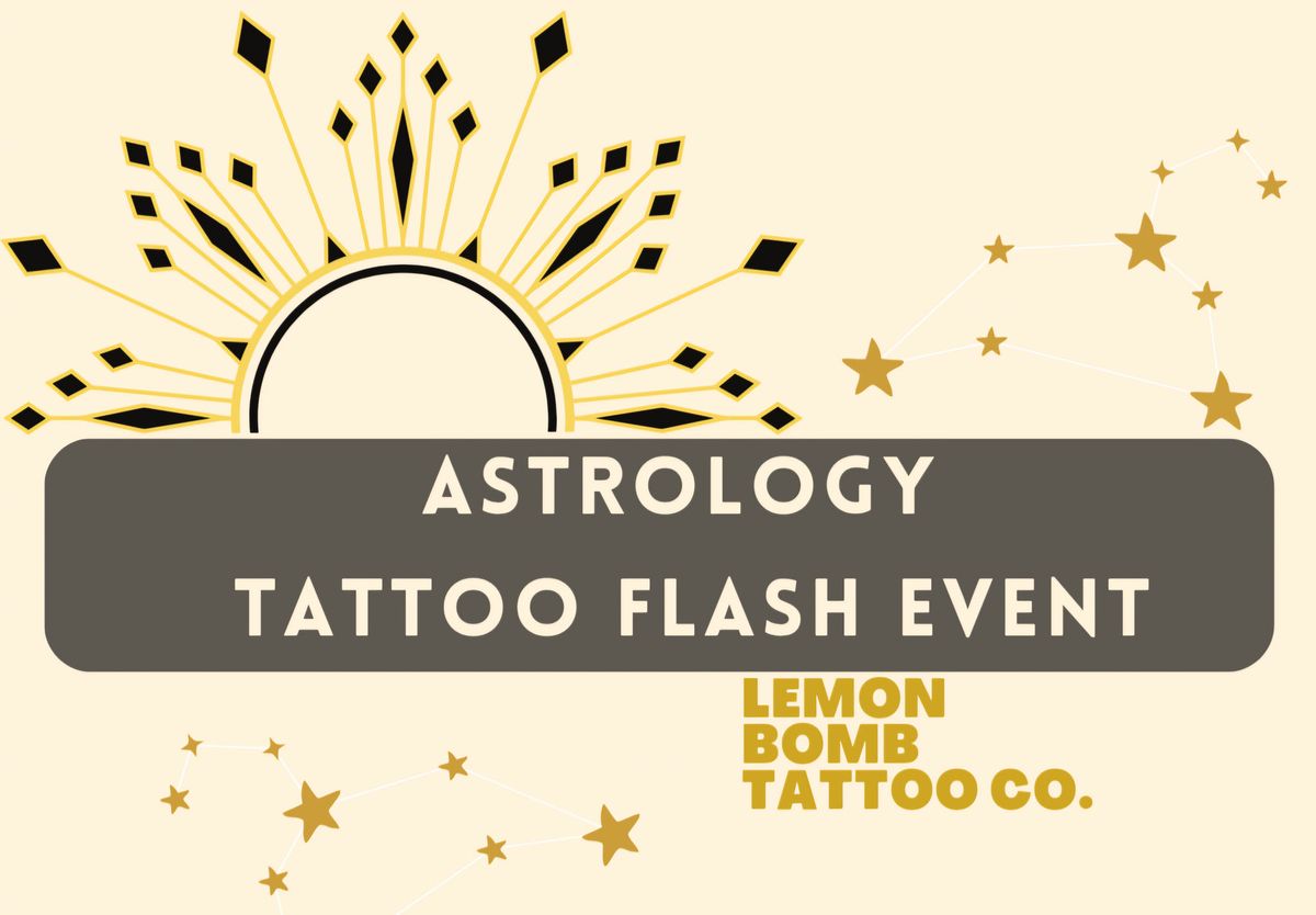 Astrology \/ Zodiac Tattoo Event \u2728\ufe0f