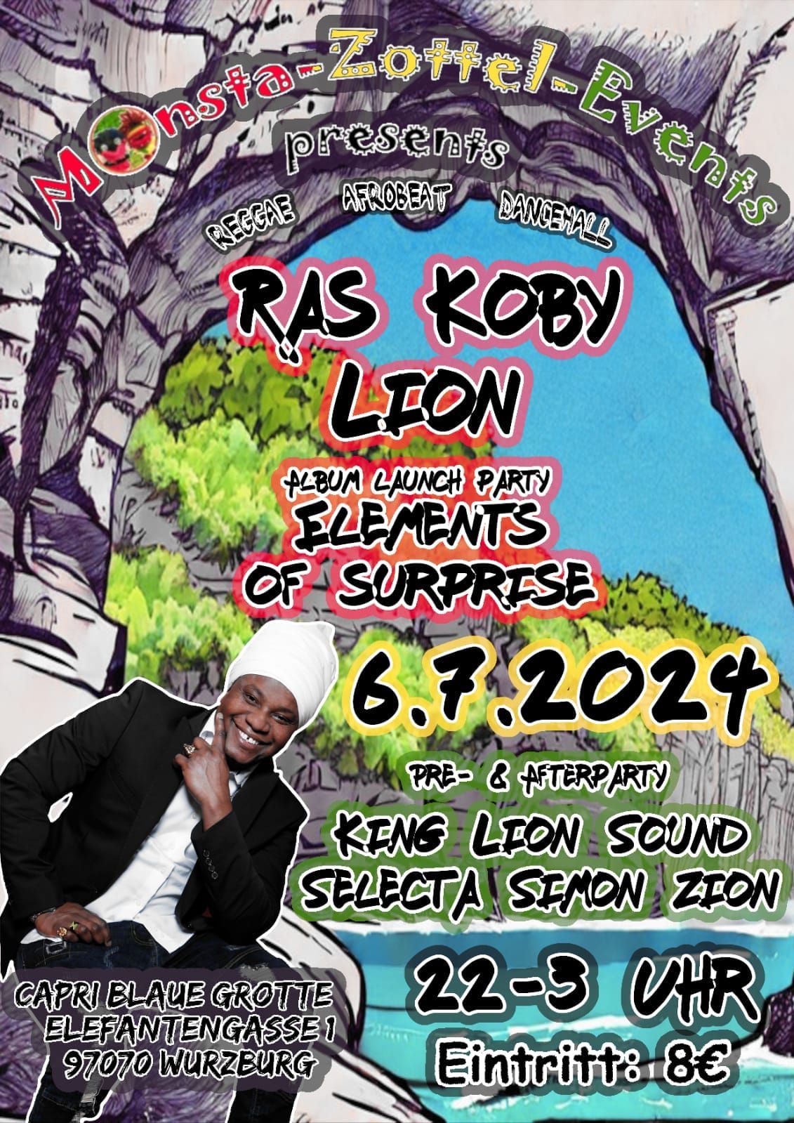 Ras Koby Lion Album Launch Party 