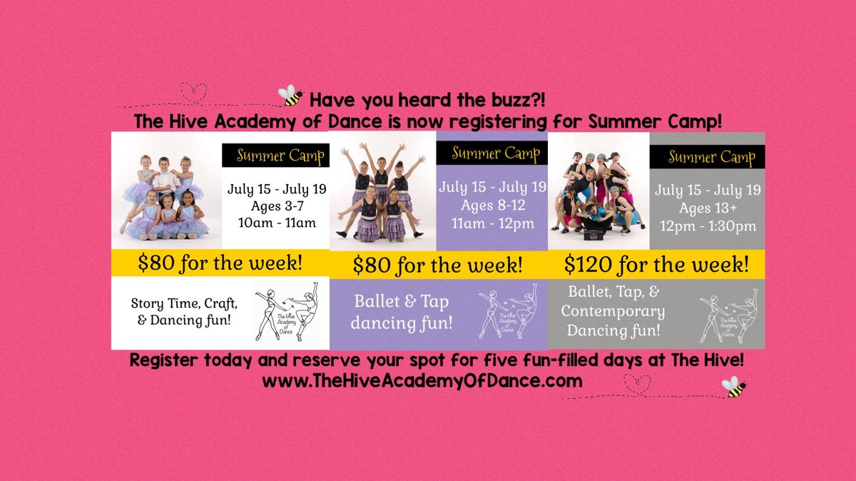 The Hive Academy of Dance Summer Camp