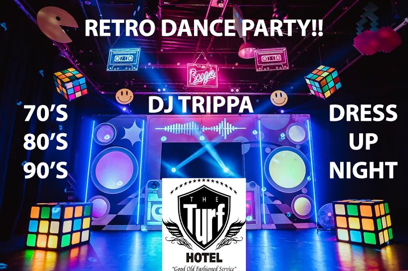 RETRO NIGHT 70S 80S 90S  Dj Trippa Live @ The Turf Hotel Stoke