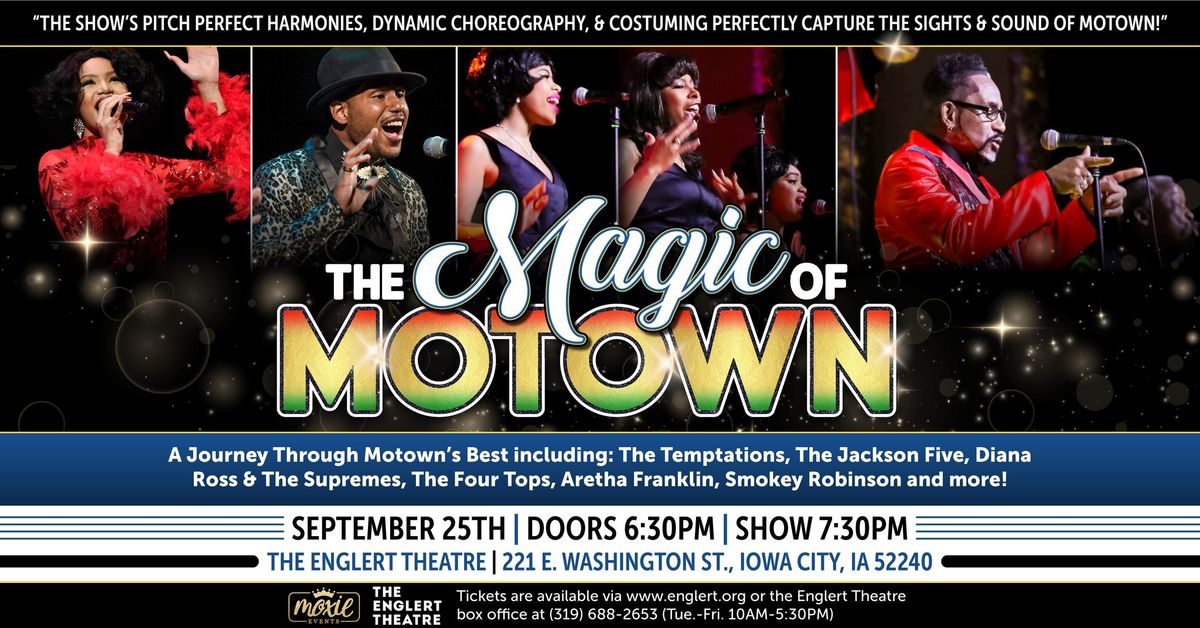 The Magic of Motown - Iowa City, IA