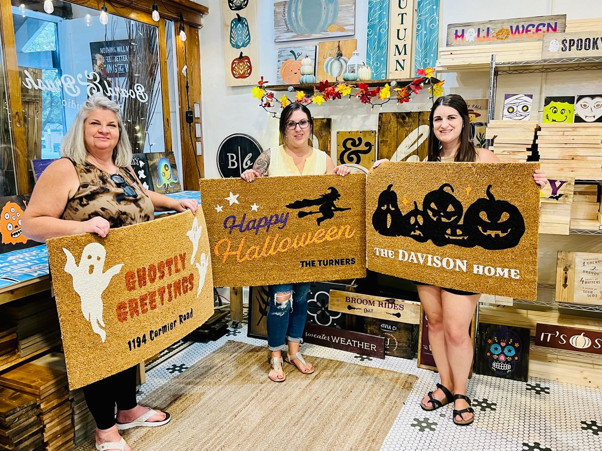 ?Mats & Mimosas?DIY Doormat Workshop!