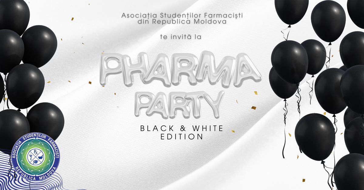 Pharma Party Black and White Edition