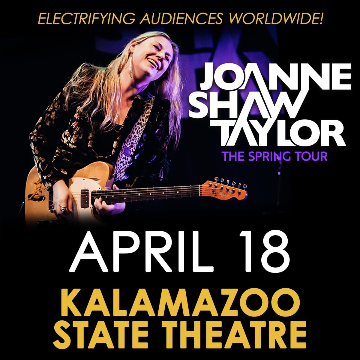 Joanne Shaw Taylor at Historic Park Theatre and Event Center