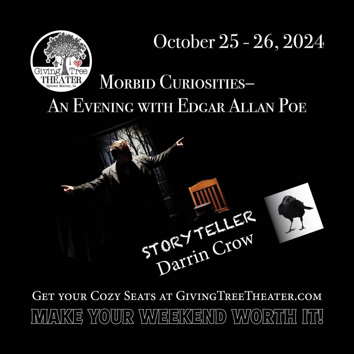 Morbid Curiosities - An Evening with Edgar Allan Poe