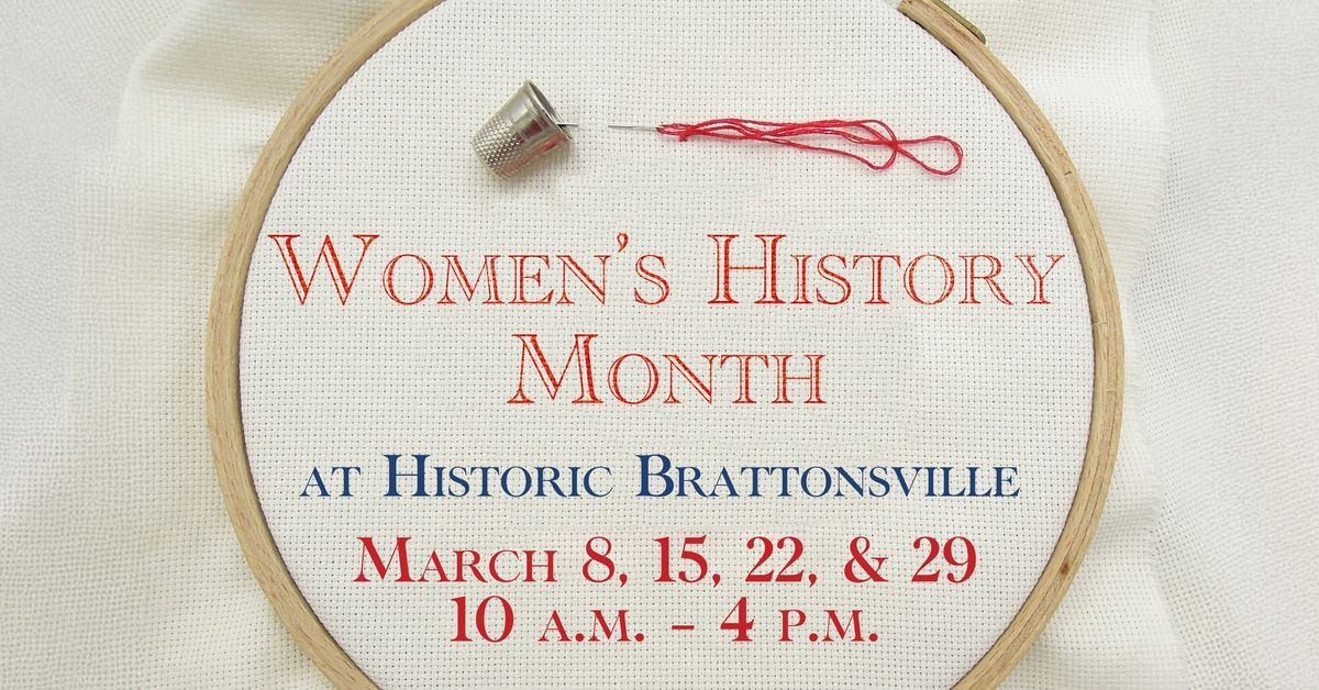 Women\u2019s History Month  