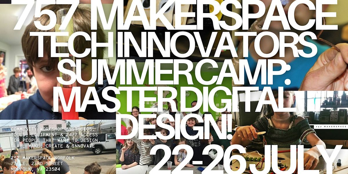 Tech Innovators Summer Camp at The Makerspace: Unleash Your Creativity!