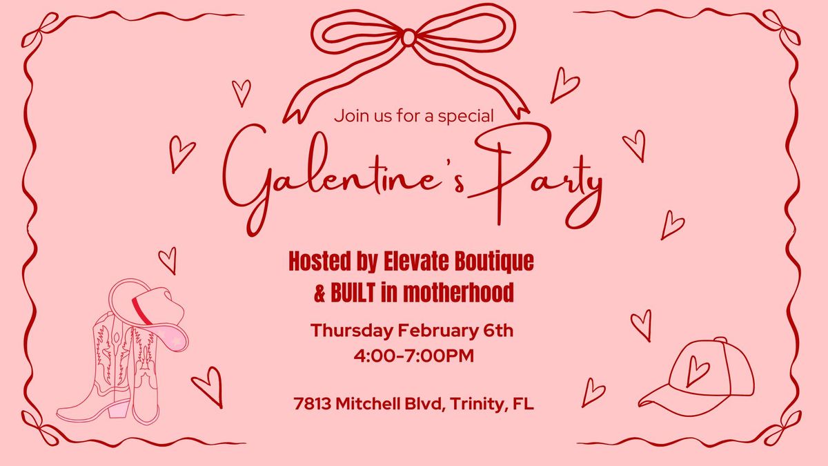 Galentine's Party & Hat Bar