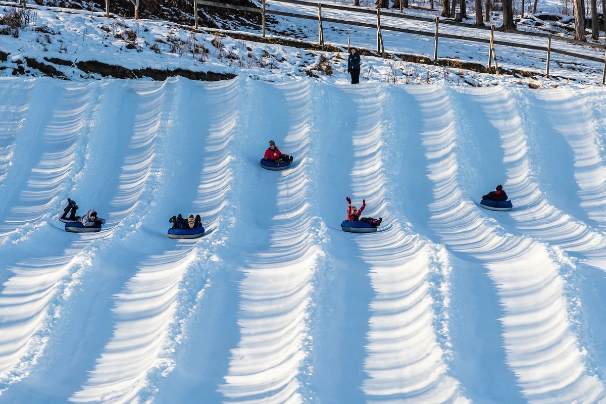 Snow Tubing at Mt. Ski Gull