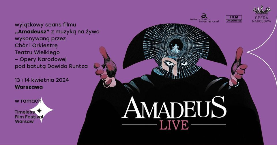 Amadeus Live | Timeless Film Festival Warsaw