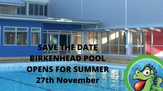 SAVE THE DATE: Birkenhead Swimsation opens for summer on Sat 27th Nov