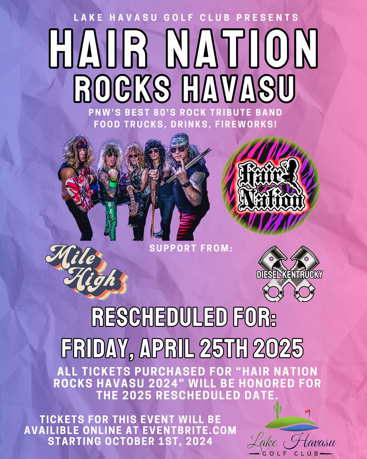 Hair Nation Rocks Havasu 2025