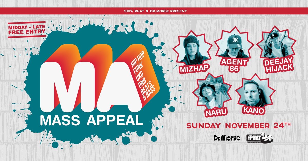 Mass Appeal Sunday jam at Dr Morse