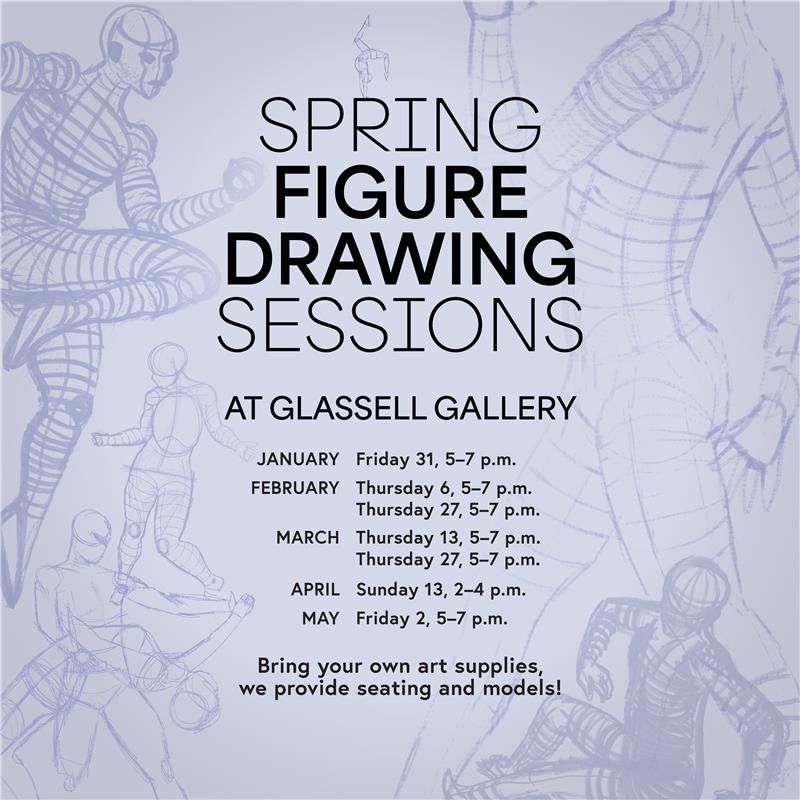 Figure Drawing at Glassell Gallery