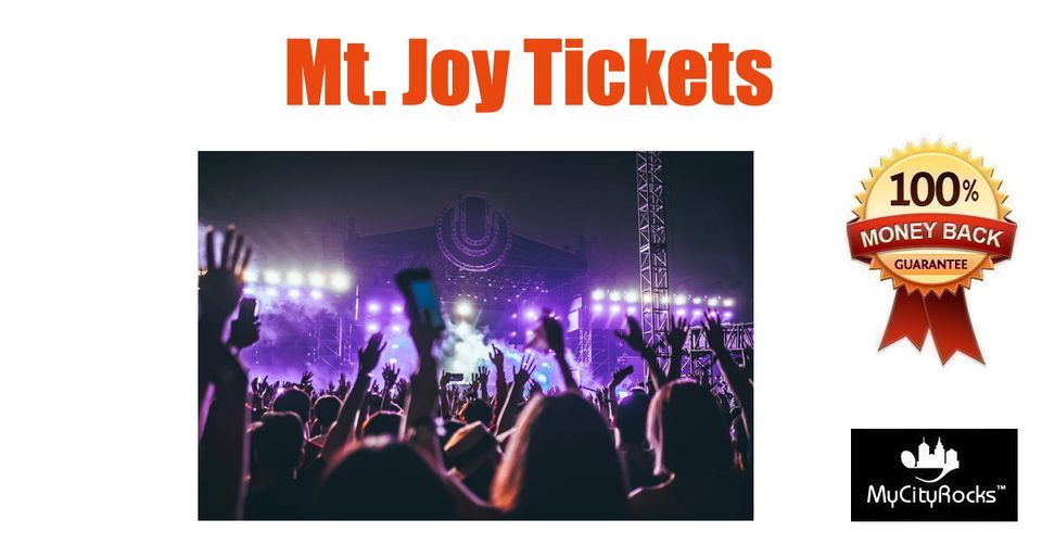 Mt Joy & Wilderado Tickets Morrison CO Red Rocks Amphitheatre (Denver area)