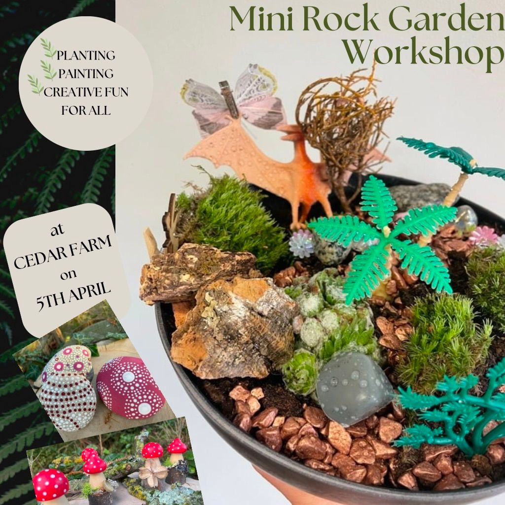 Mini Rock Garden Workshop